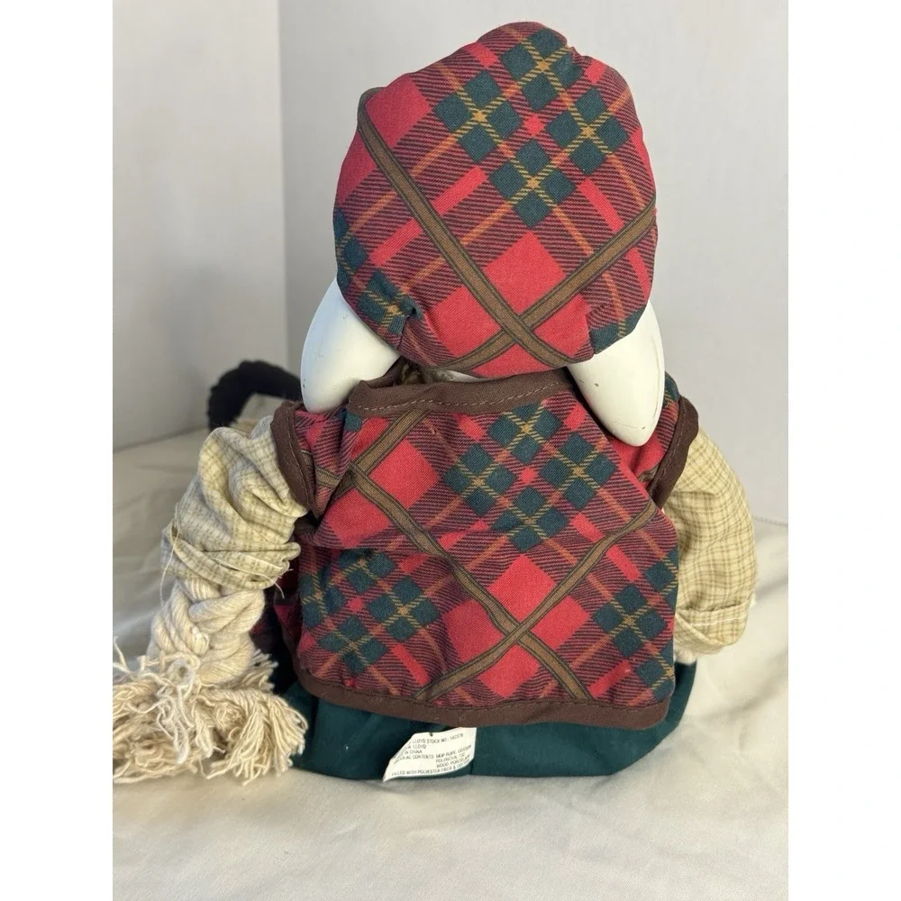 House of Lloyd Grandpa Lloyd & Grannie Flo Bunny Doll‎ Set 1996-97 Vintage Plush